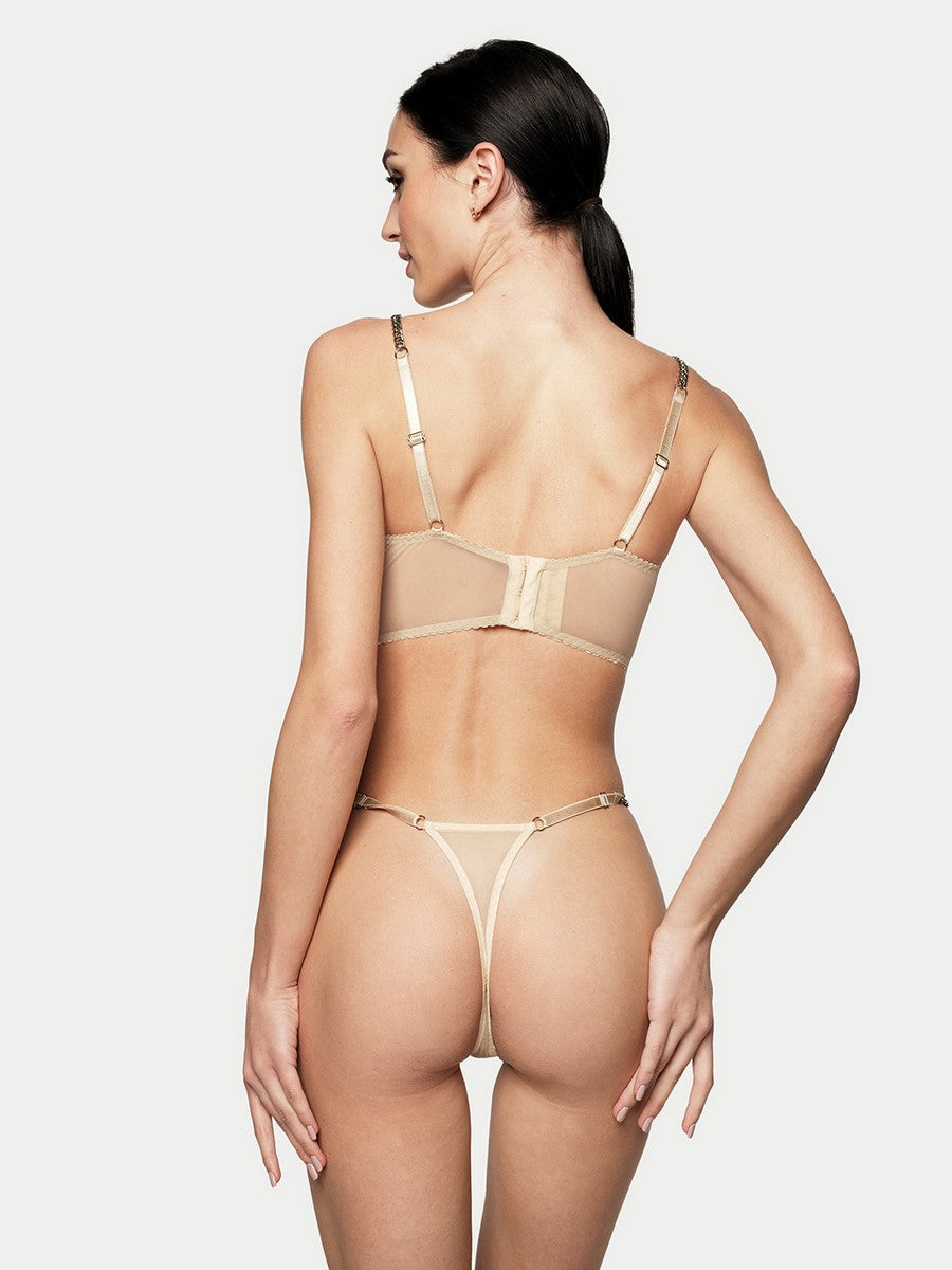 Megan culotte en Beige