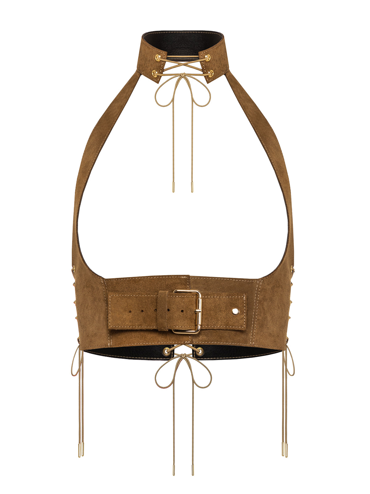 Saddle Up Suede Leather Harness