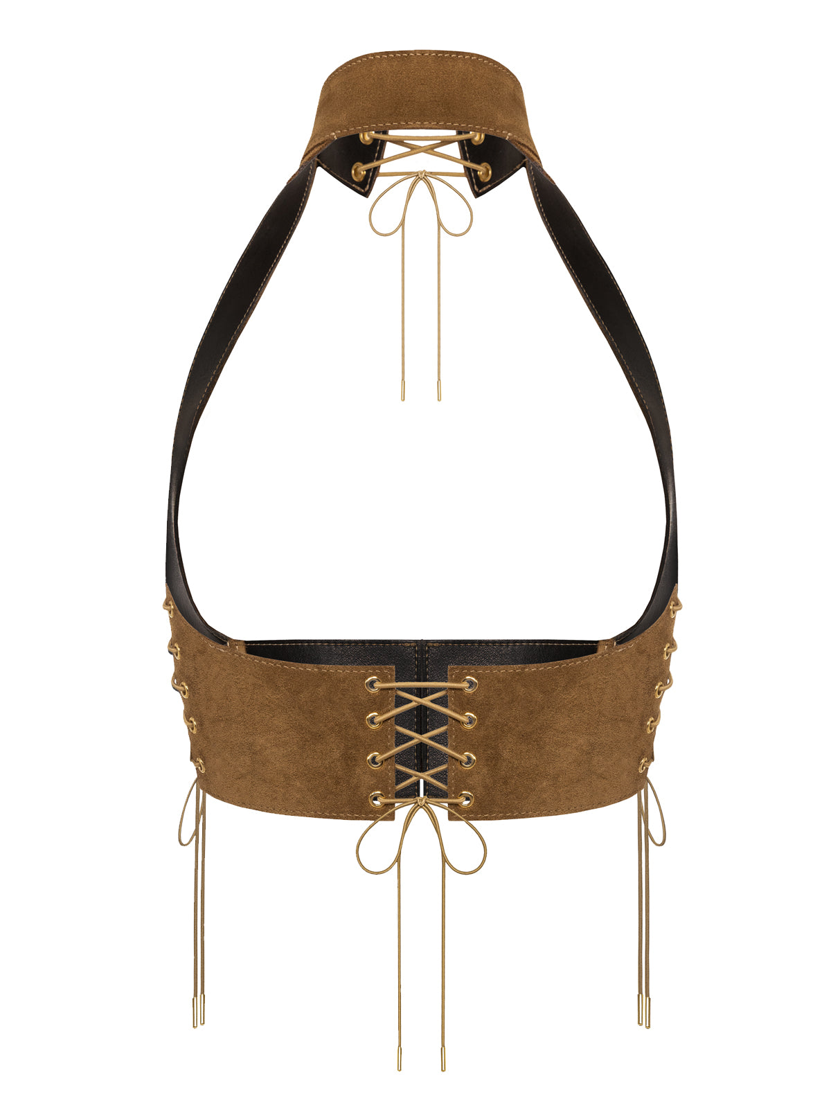 Saddle Up Suede Leather Harness