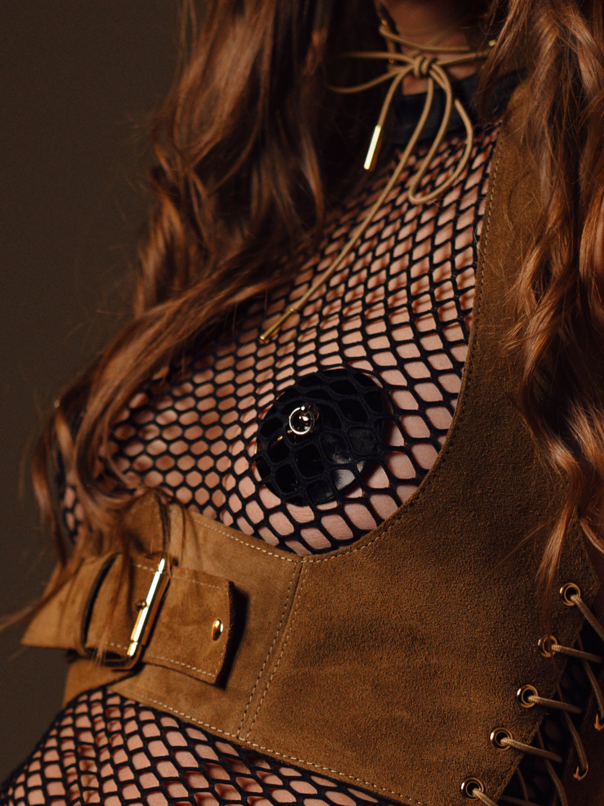 حزام جلد آمي