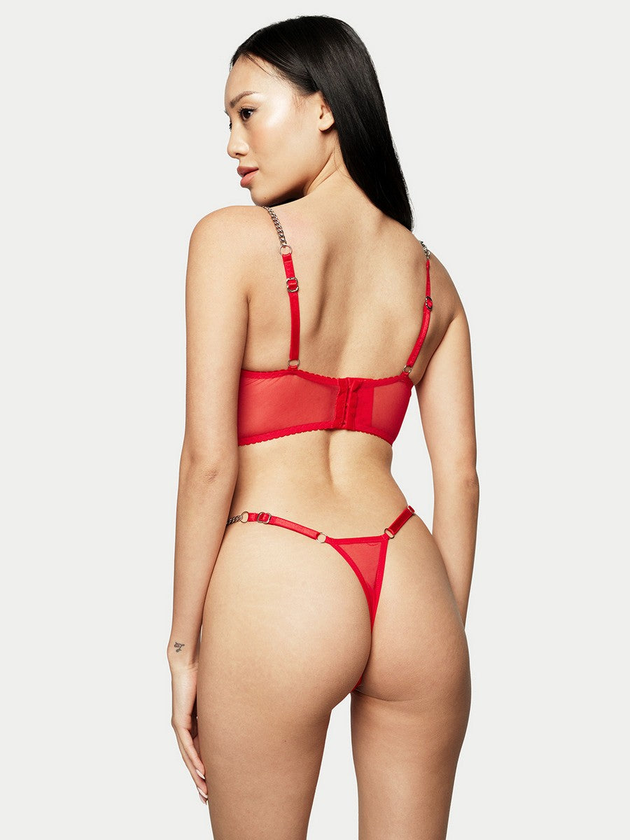 Megan Lingerie Set in Red
