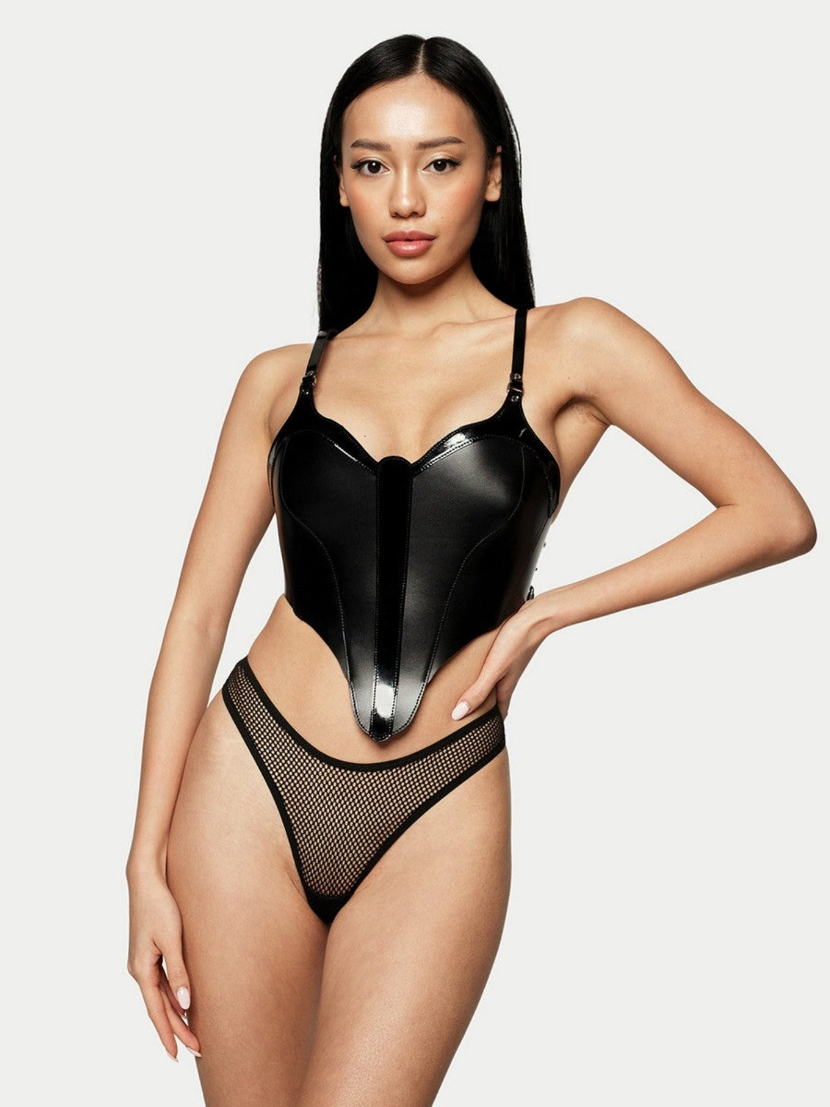 Holly Leather Corset