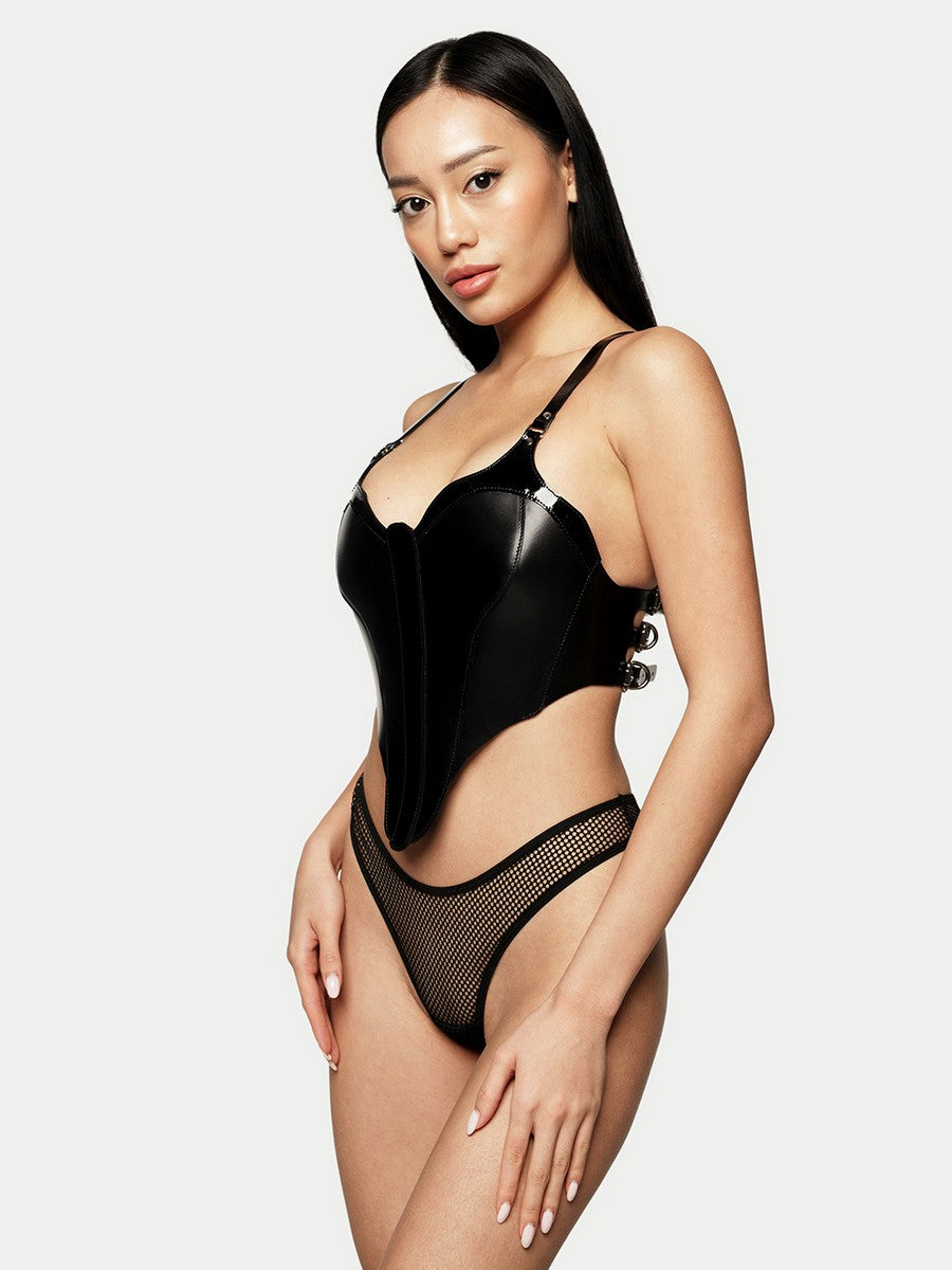 Holly Leather Corset