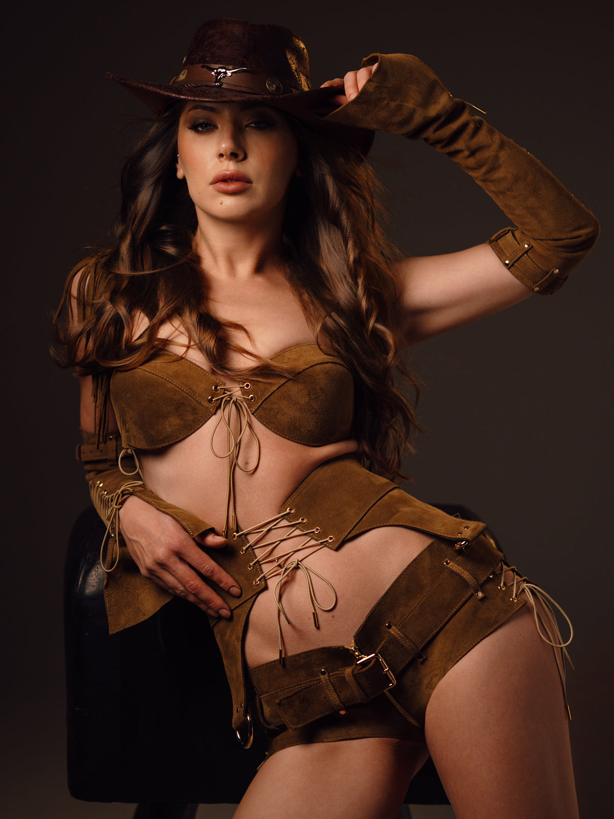 Rodeo Suede Leather Set