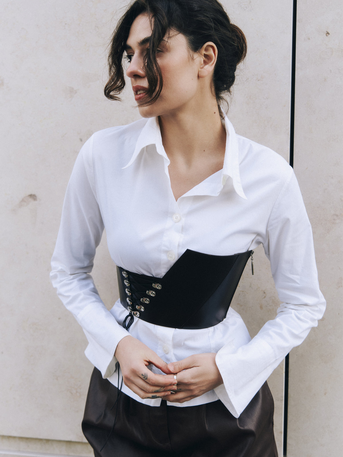 Holly Lederkorsett 