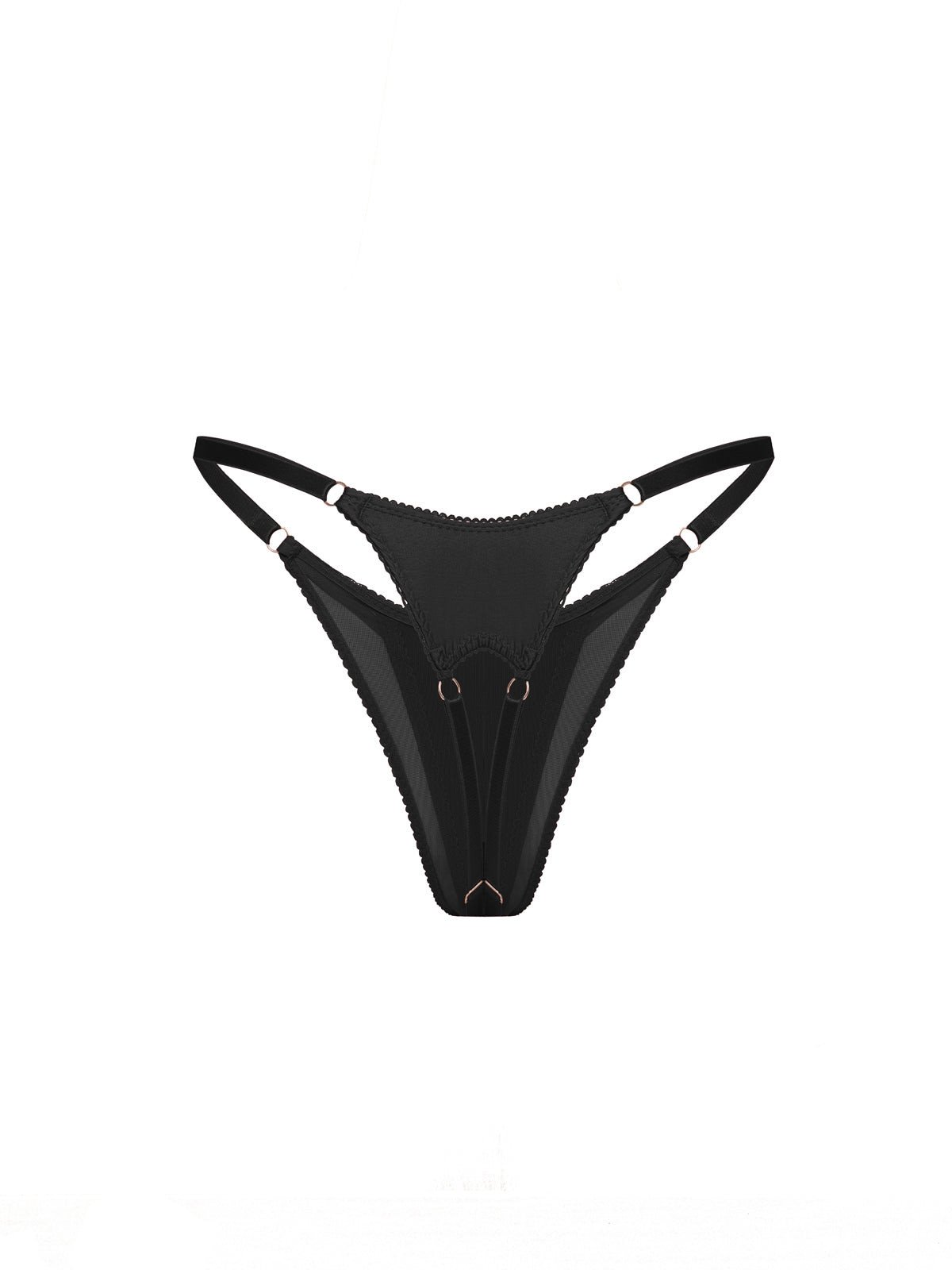 Baby Open-Crotch Panties Black