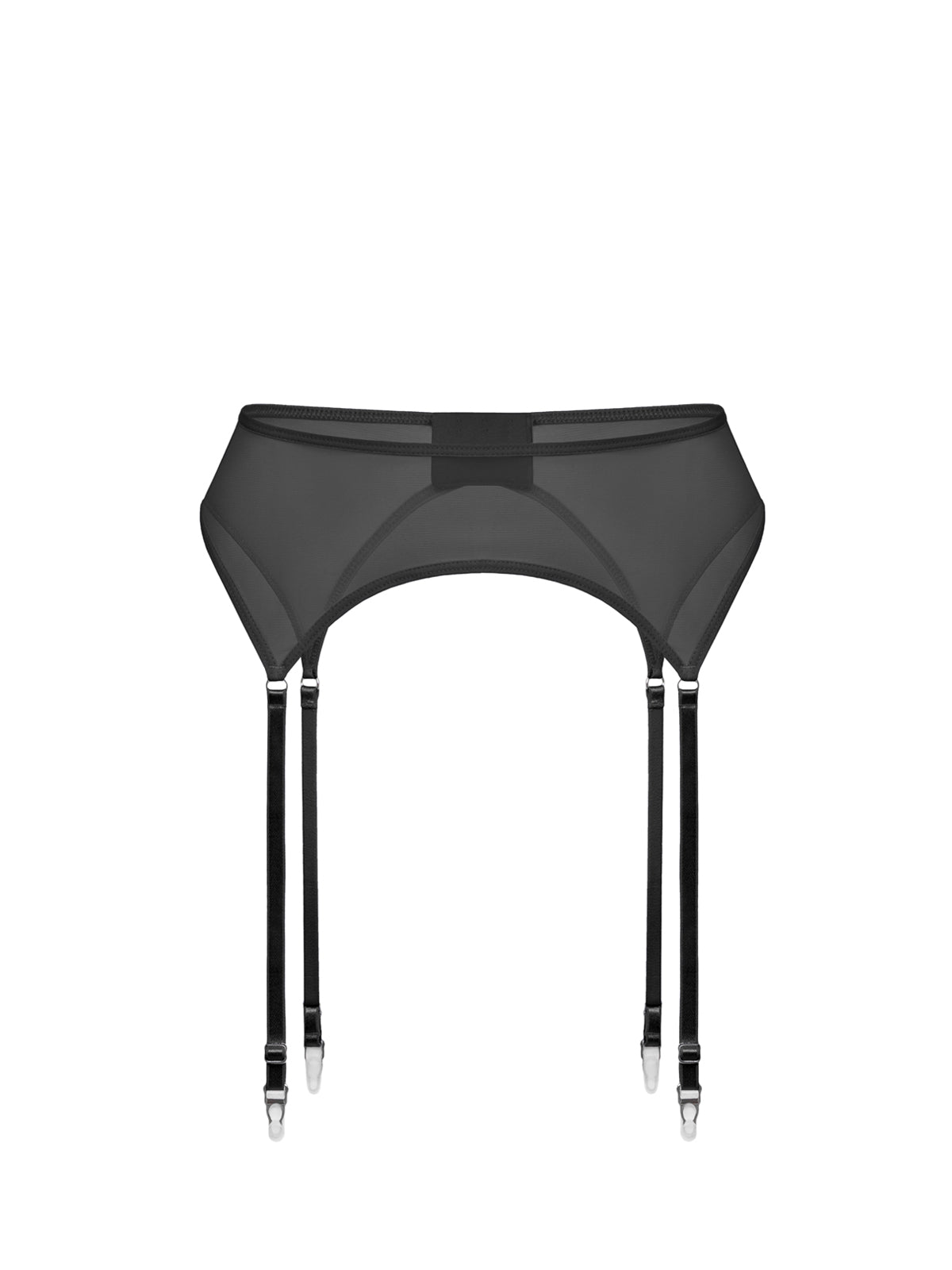 Black Mesh Garter Belt Black Mesh Garter Belt