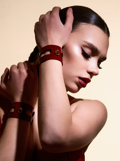 Joy Leather Cuffs