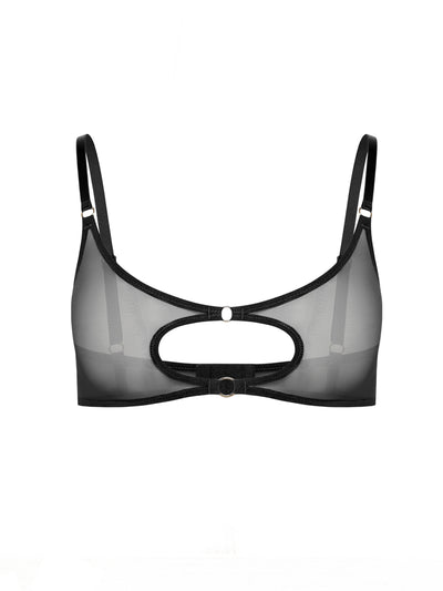 سلمى حمالة صدر شبكية سوداء