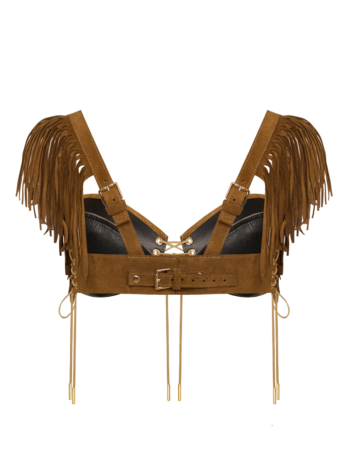 Rodeo Suede Leather Bra