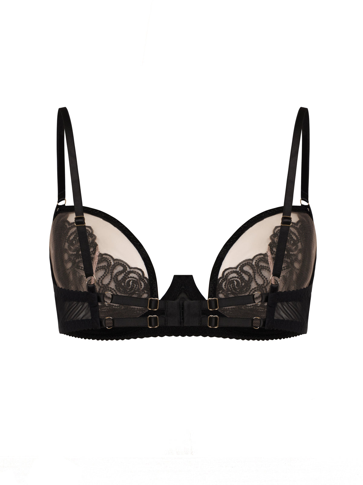West sheer mesh Bra